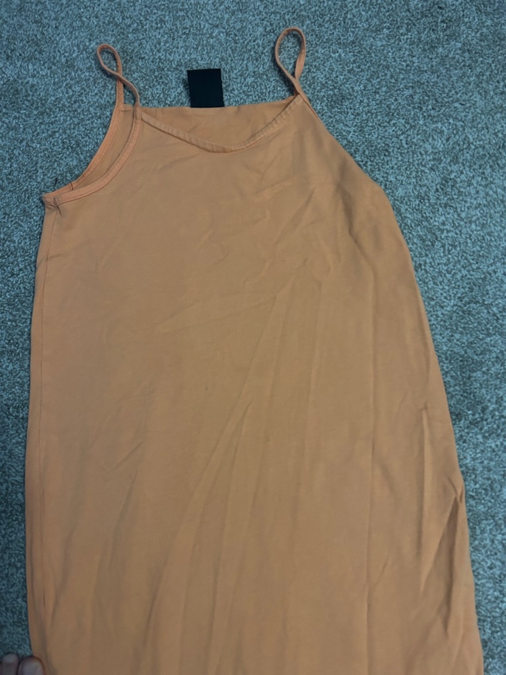 Nike Women's Peach-Orange Slip Maxi Skirt - Picture 2 of 3